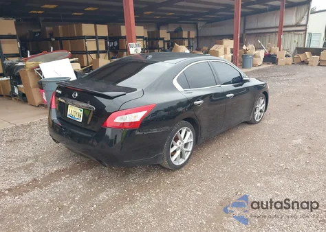 2009 Nissan Maxima 3.5 Sv z USA, uszkodzony, nr VIN 1N4AA51E49C807390